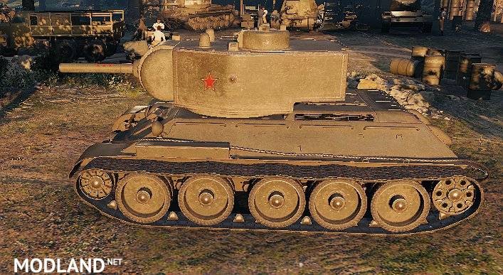 T-34 Remodel "T-34/122" 1.0.1.1++ [1.0.1.1]